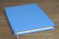 Preview: Fine linen cover light blue Papeterie Schreibweise